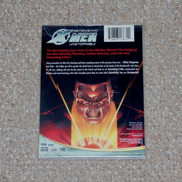 Astonishing X-Men: Unstoppable DVD 2012 Brand New Shout Factory Marvel Knights - Picture 2 of 2
